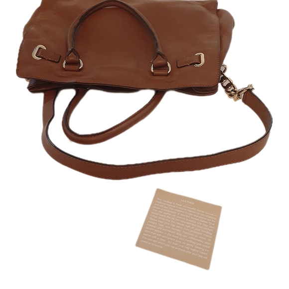 Michael Kors Hamilton East West Heritage Handbag in Cognac - Picture 8 of 10